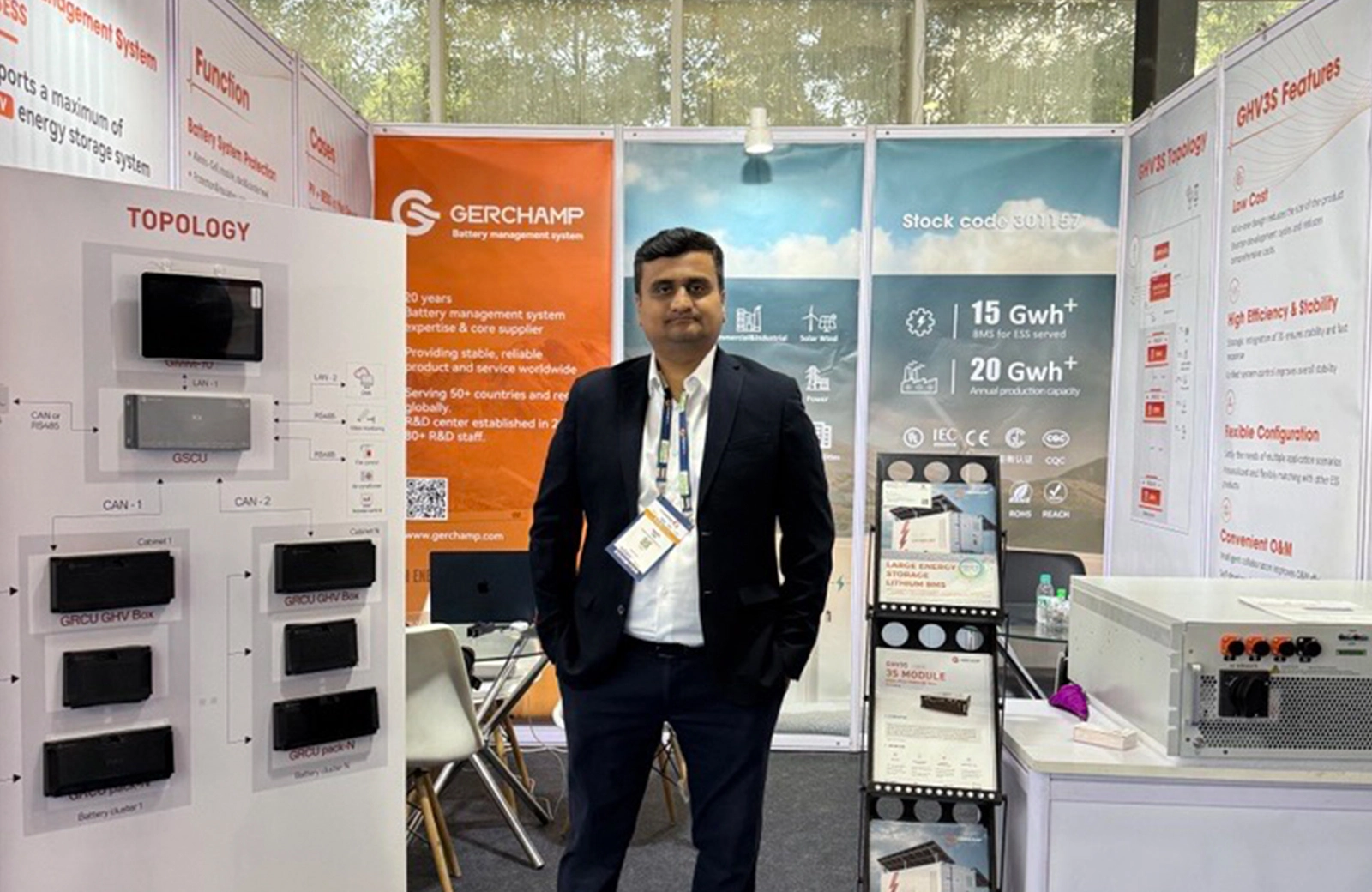 Gerchamp Wraps Up a Successful Showcase at The Smarter E India 2025