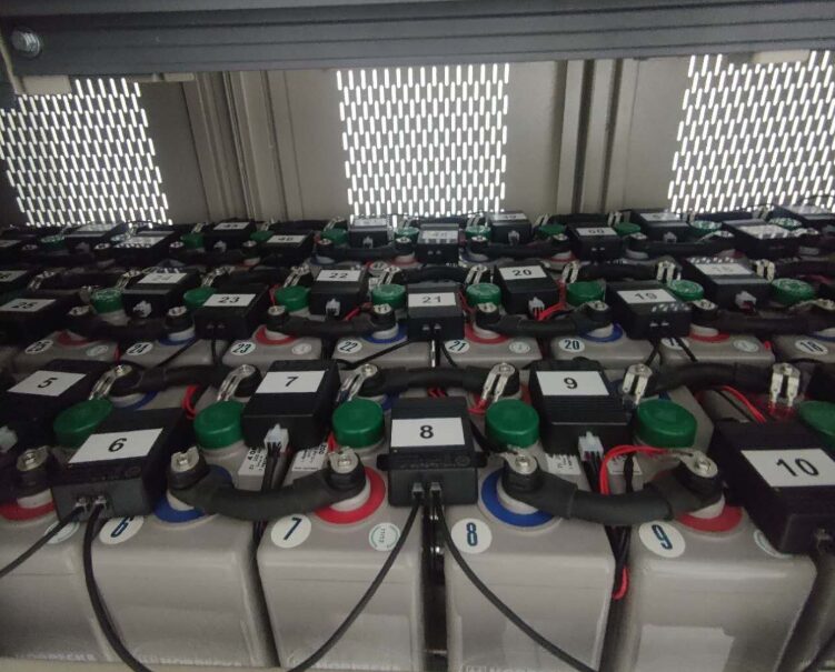 Practical Application of Battery Monitoring System