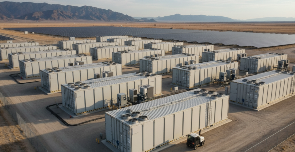 Industrialized large-scale energy storage center
